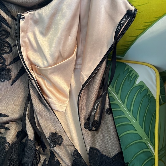 Sue Wong formal knee length cocktail length dress - Picture 7 of 7